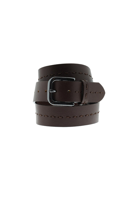 Koyu Kahve Spor Kemer