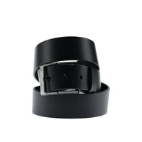 Black Sport Leather Belt