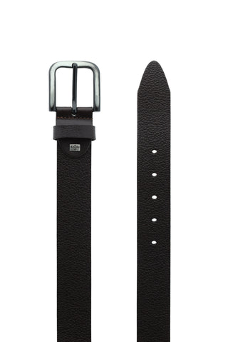  Koyu Kahve Deri Spor Kemer