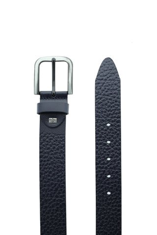  Koyu Lacivert Büyük Beden Deri Kemer