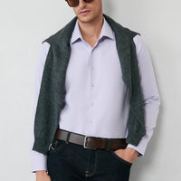 Koyu Kahve Spor Deri Kemer