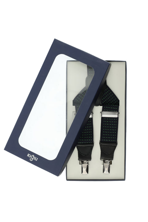 Black Patterned Trouser Hangers