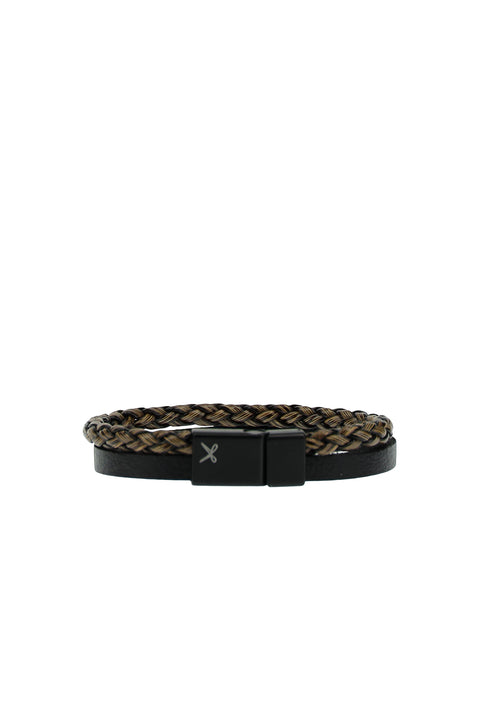 Koyu Kahve Deri Bileklik