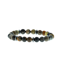 Çok Renkli Doğal Taşlı Bileklik