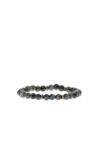  Orta Antrasit Boncuk Bileklik