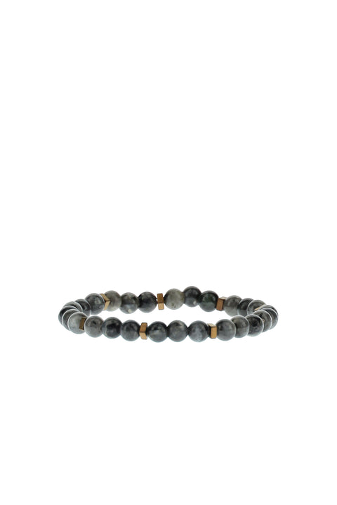 Orta Antrasit Boncuk Bileklik