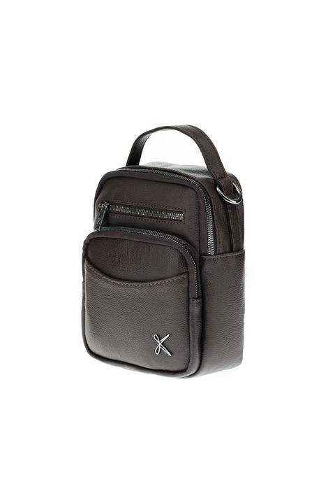 Koyu Kahve Küçük El Çantası