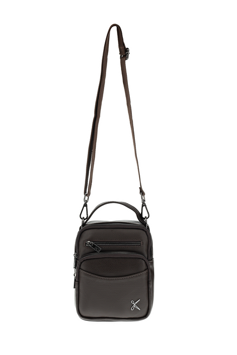 Koyu Kahve Küçük El Çantası