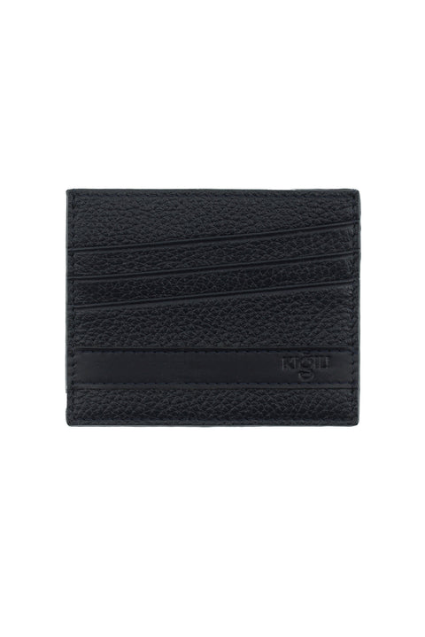 Dark Navy Leather Card Holder