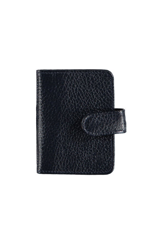  Koyu Lacivert Şeffaf Deri Kartlık (10.8*8)