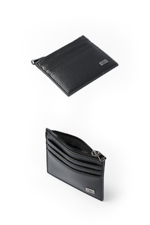 Siyah Para Bölmeli Kartlık