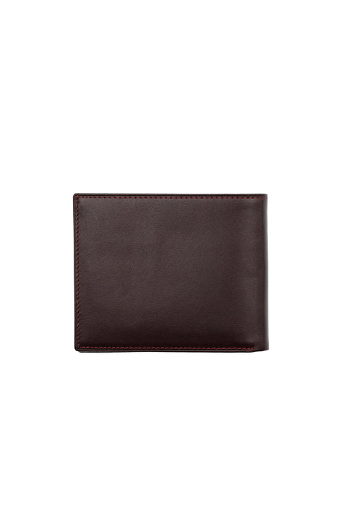 Koyu Bordo Deri Cüzdan