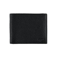 Siyah Desenli Para Bölmeli Yatay Kartlık Cüzdan