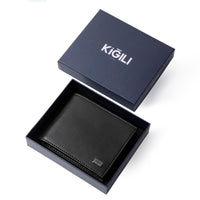 Açık Siyah Düz Kartlık Para Bölmeli Hediye Kutulu Cüzdan