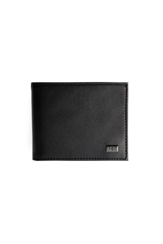  Açık Siyah Düz Kartlık Para Bölmeli Hediye Kutulu Cüzdan