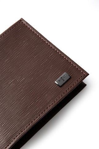  Açık Kahve  Desenli Kartlık Para Bölmeli Hediye Kutulu Cüzdan