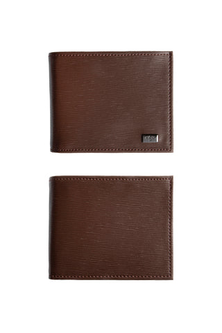  Açık Kahve  Desenli Kartlık Para Bölmeli Hediye Kutulu Cüzdan