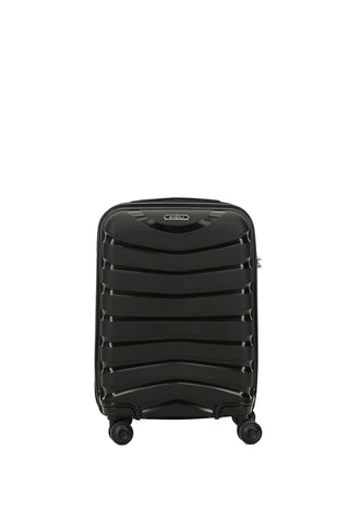  Siyah PP Desenli Büyük Boy Valiz