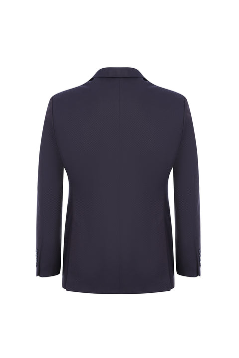 Koyu Bordo 7 Drop Slim Fit Dar Kesim Kuşgözü Takım Elbise