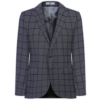 Açık Lacivert 4 Drop Relaxed Fit Rahat Kesim AK  EKOSE CEKET