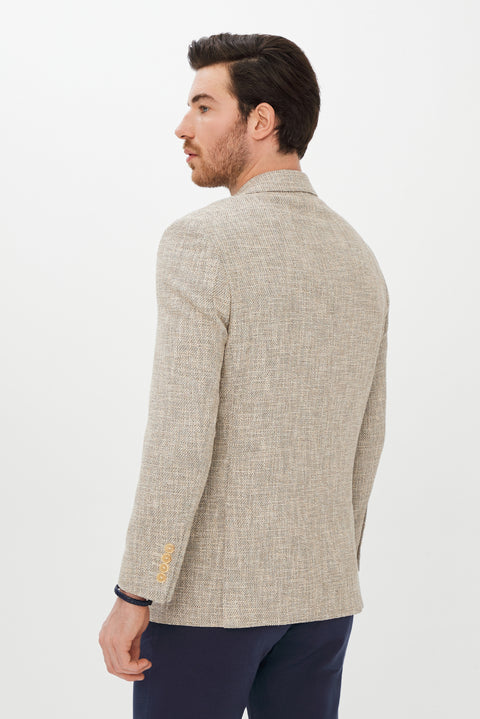 Light Grey 7 Drop Slim Fit Jacket