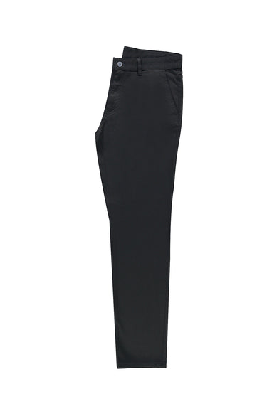 Siyah Likralı Kanvas / Chino Pantolon
