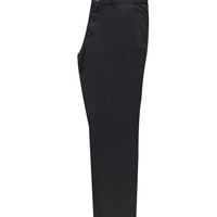 Siyah Regular Fit Standart Kesim Likralı Kanvas / Chino Pantolon
