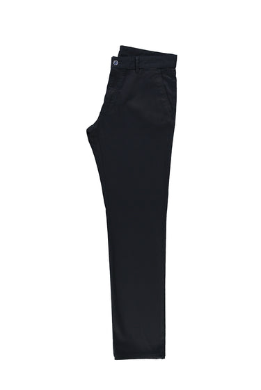 Koyu Lacivert 7 Drop Slim Fit Dar Kesim SER Kanvas / Chino PANT Likralı