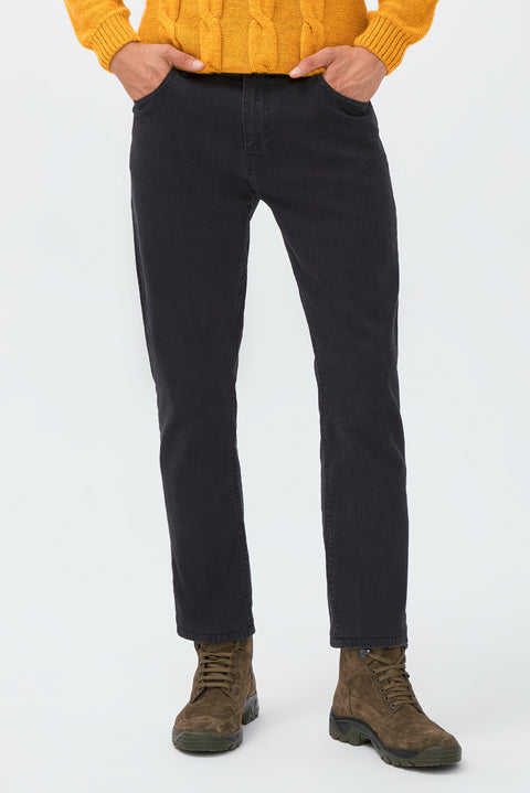 Light Smoked Slim Fit Skinny Denim Pants