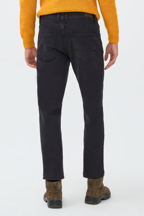 Açık Füme Regular Fit Standart Kesim Likralı Denim Pantolon