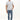 Açık Mavi Slim Fit Dar Kesim Likralı Denim Pantolon