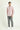 Açık Gri Melanj Slim Fit Dar Kesim Klasik Kumaş Pantolon