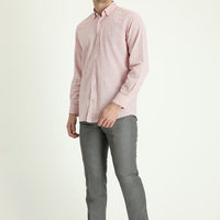 Orta Gri Melanj Slim Fit Dar Kesim Klasik Kumaş Pantolon