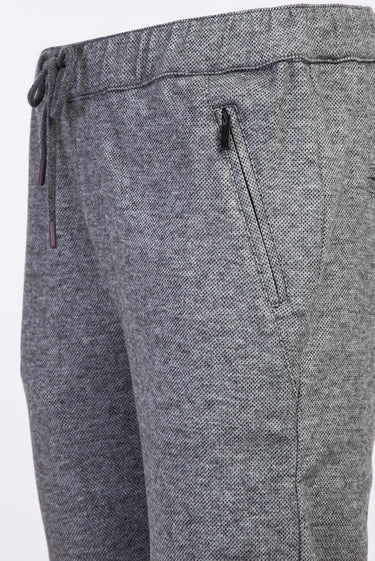 Orta Gri Slim Fit Dar Kesim Beli Lastikli İpli Jogger Pantolon