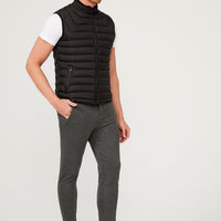 Orta Füme Slim Fit Dar Kesim Jogger Pantolon