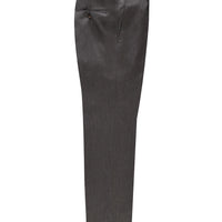 Açık Kahve  Slim Fit Dar Kesim Yünlü Tokalı Pileli Klasik Kumaş Pantolon