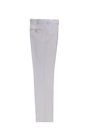  Açık Gri 6 Drop Regular Fit Standart Kesim Yünlü Klasik Kumaş Pantolon