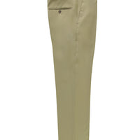 Küf Yeşili Slim Fit Dar Kesim Yünlü Klasik Kumaş Pantolon