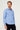 Aqua Mavisi Uzun Kol Slim Fit Dar Kesim Non Iron Saten Klasik Pamuklu Gömlek