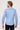 Aqua Mavisi Uzun Kol Slim Fit Dar Kesim Non Iron Saten Klasik Pamuklu Gömlek