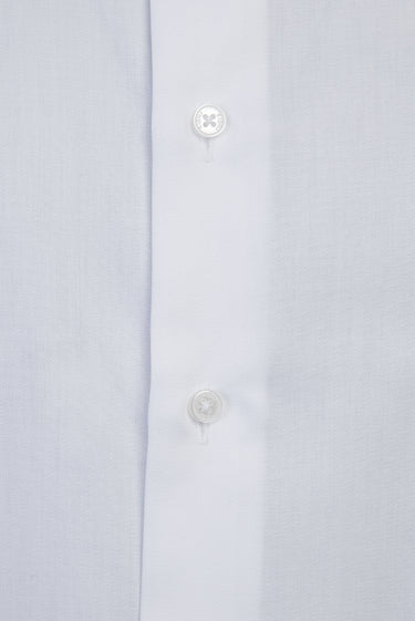  Beyaz Uzun Kol Slim Fit Dar Kesim Non Iron Klasik Gömlek