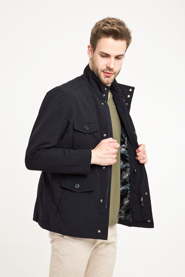 Koyu Lacivert Mevsimlik Spor Mont