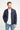 Orta Lacivert Slim Fit Dar Kesim Mevsimlik Spor Mont