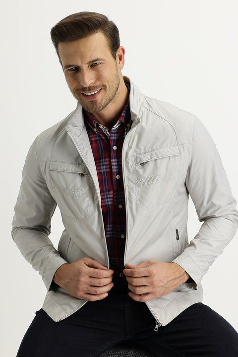 Taş Slim Fit Dar Kesim Mevsimlik Spor Mont