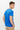 Kobalt Mavi V Yaka Slim Fit Dar Kesim Tişört