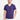 Mor V Yaka Slim Fit Dar Kesim Tişört