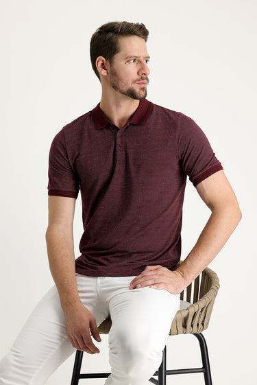 Vişne YD DSNL POLO YK T-SHIRT