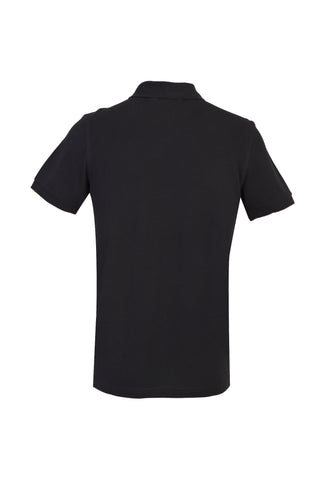  Koyu Antrasit Polo Yaka Slim Fit Dar Kesim Pamuk Tişört