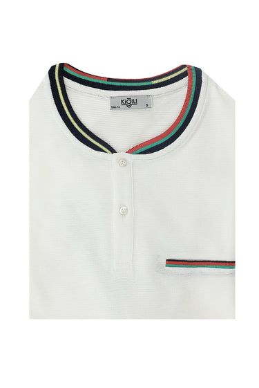  Kırık Beyaz NR.POLO YK.JAK.SFIT T-SHIRT