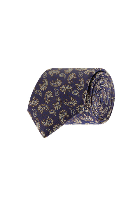 Light Brown Patterned Tie
